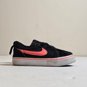 Nike Black Hot Lava Satire II TD Infant Skate Shoes Size 6C 743187-061 Sneakers